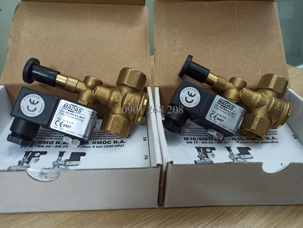 M16/RMO NA DN15 24VDC Madas Solenoid valve